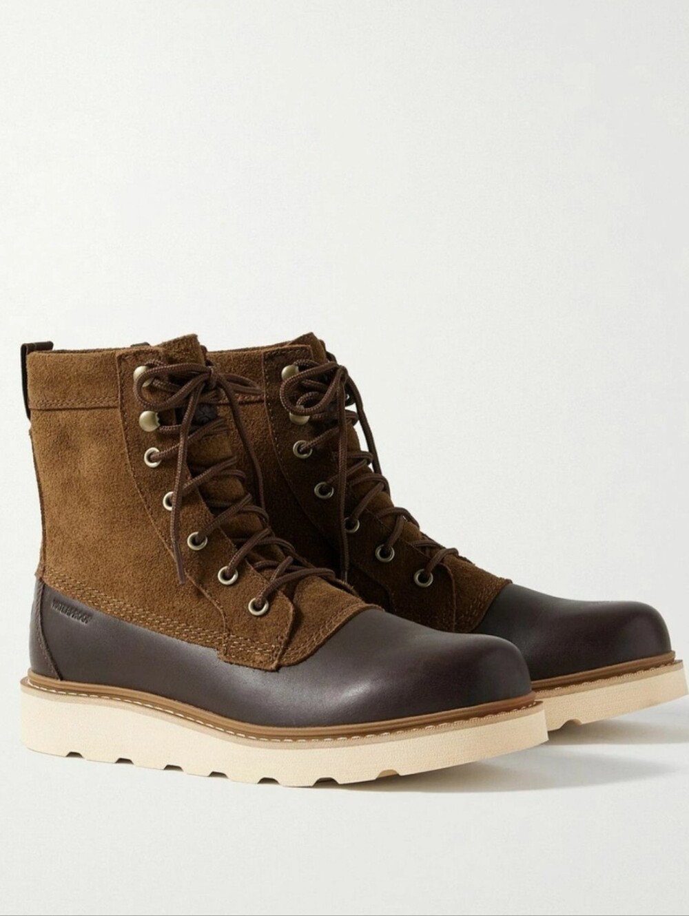 Sorel Slabtown 62 Men’s Waterproof Lace-up Leather Boot in Tobacco Sz 13Ne